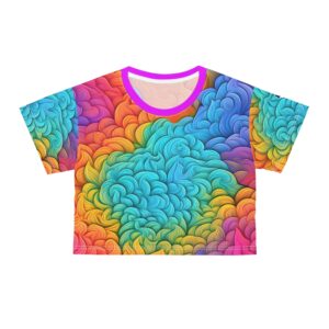 Fractal One - Rave Crop Tee